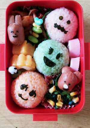 簡単おにぎり弁当-レシピのメイン写真