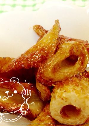 お弁当に☆ちゃちゃっとちくわの蒲焼き☆-レシピのメイン写真