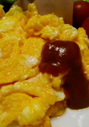 ★簡単！＊チーズ入りスクランブルエッグ＊-レシピのメイン写真