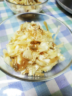 簡単♪ザーサイとキャベツの中華風酢の物-レシピのメイン写真