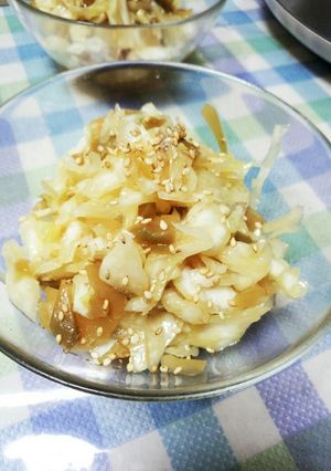 簡単♪ザーサイとキャベツの中華風酢の物-レシピのメイン写真