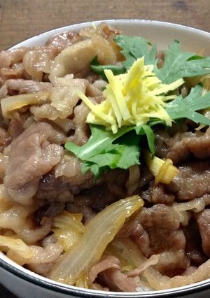 超最速!やわらか牛どん-レシピのメイン写真