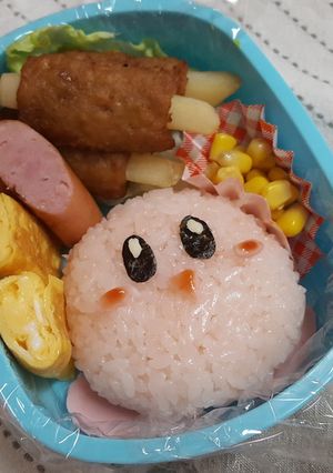 キャラ弁★星のカービイ★-レシピのメイン写真