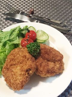 キャベツたっぷりのメンチカツ-レシピのメイン写真