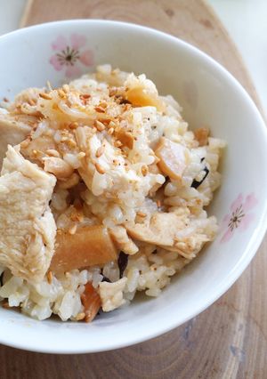 ヘルシー鶏のまぜごはん-レシピのメイン写真