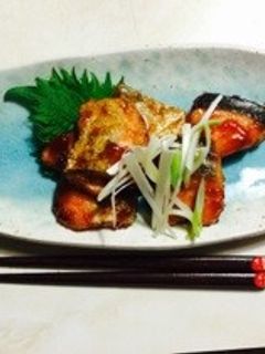 鮭のすき焼き風照り焼き-レシピのメイン写真