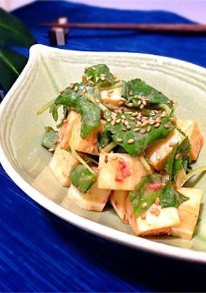 ５分で☆はんぺんと三つ葉の味噌マヨ和え-レシピのメイン写真