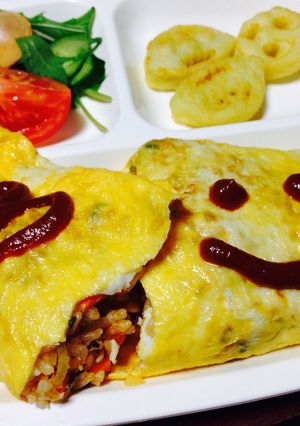 野菜嫌いシリーズ③オムライス♡-レシピのメイン写真