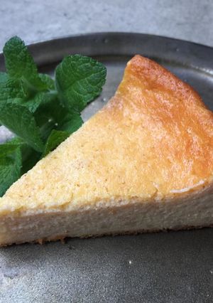 ベイクドチーズケーキ-レシピのメイン写真