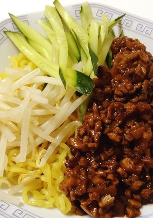 ジャージャー麺-レシピのメイン写真