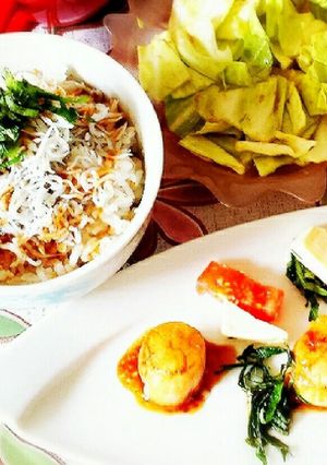 うまか~しらすご飯&ほたてのlunch-レシピのメイン写真
