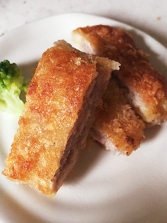 豚ロースの薄切りカツ☆子供お弁当おかず-レシピのメイン写真