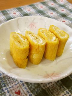 お弁当に♪マヨ入り卵焼き-レシピのメイン写真