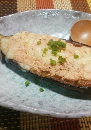米ナスの明太トロロチーズ焼き-レシピのメイン写真