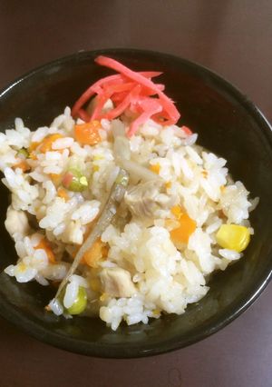 簡単で適当な鶏五目ごはん-レシピのメイン写真