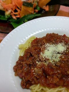 簡単!!絶品ミートソースパスタ-レシピのメイン写真