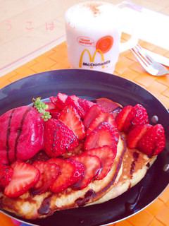 ♡いちごのパンケーキ♡-レシピのメイン写真