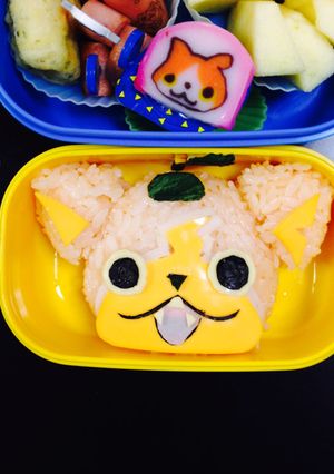 妖怪ウォッチ☆ミカンニャン☆キャラ弁-レシピのメイン写真
