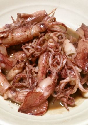 ヒイカのバター醤油炒め-レシピのメイン写真