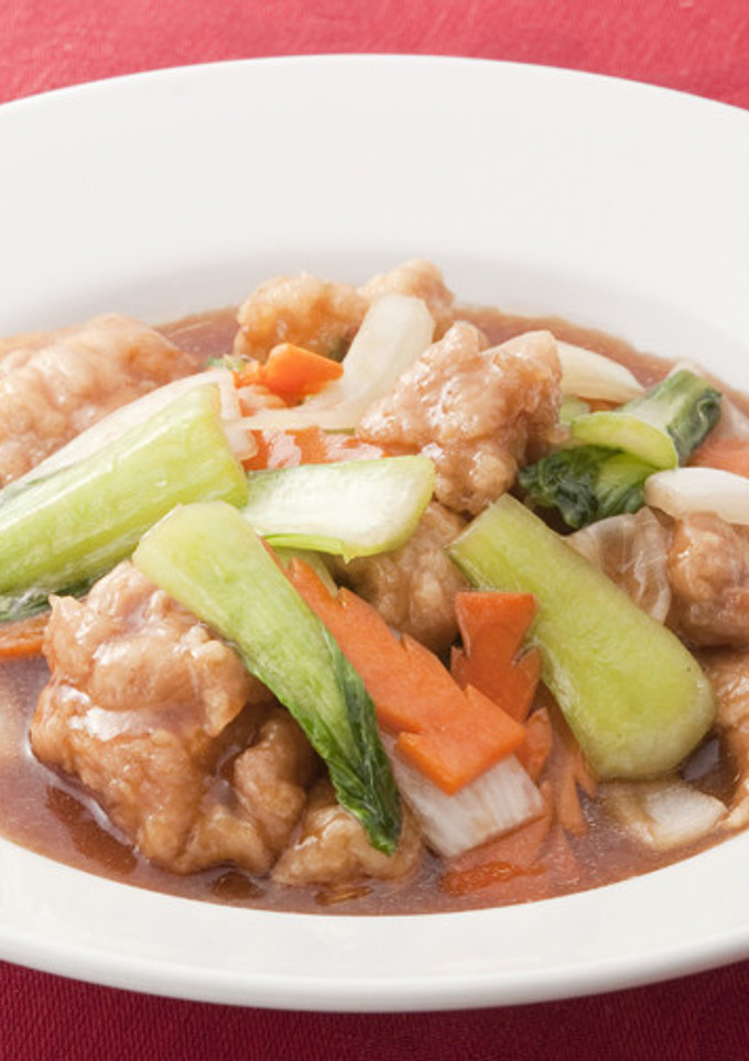鶏肉とちんげん菜のオイスターソース炒め-レシピのメイン写真