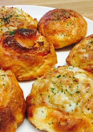 ホットケーキミックス　超簡単！総菜パン♡-レシピのメイン写真