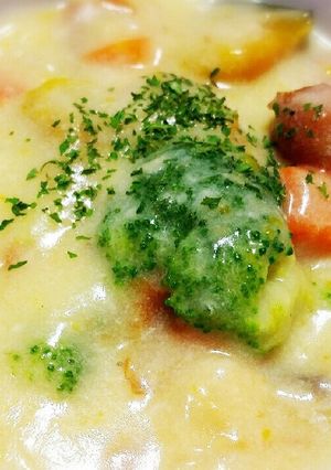 スキムミルクと米粉で手作りシチュー-レシピのメイン写真