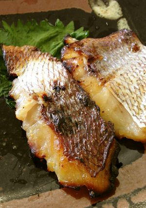 タイ（マダイ）のミソ漬け焼き-レシピのメイン写真