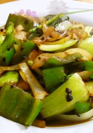 トウチ（豆鼓）たくさん中華炒め-レシピのメイン写真