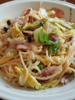 たっぷり春キャベツのクリームパスタ-レシピのメイン写真