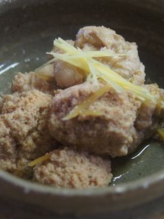 白子と魚子の煮付け-レシピのメイン写真