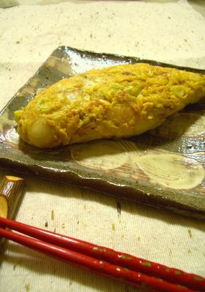 雑煮に飽きたら☆餅入りオムレツ-レシピのメイン写真