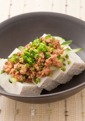 豆腐のオイスターソース 肉味噌がけ-レシピのメイン写真