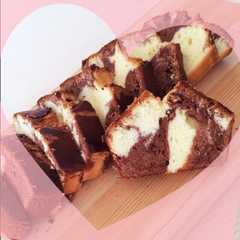 簡単☆マーブルパウンドケーキ♡･*:✡-レシピのメイン写真