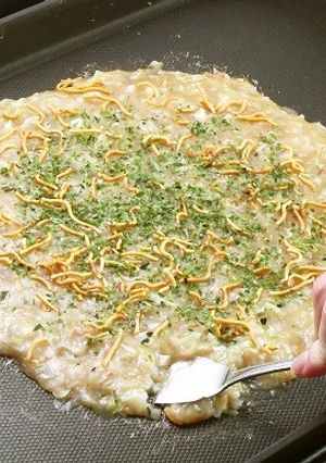 お家で作ろう!!~基本のもんじゃ~-レシピのメイン写真