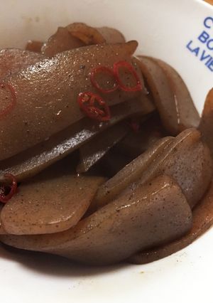 節約！簡単！こんにゃくピリ辛煮-レシピのメイン写真
