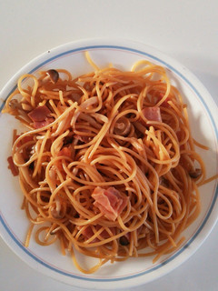 ぶなしめじとベーコンの和風パスタ-レシピのメイン写真