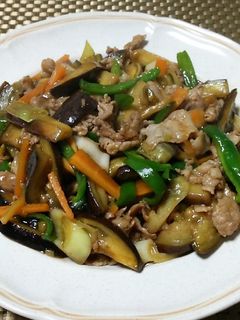 豚肉となすびの中華炒め-レシピのメイン写真