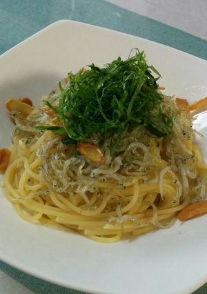 しらすと紫蘇のペペロンチーノ-レシピのメイン写真