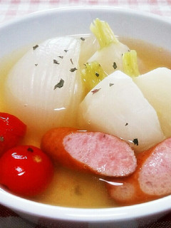 かぶとミニトマトのポトフ-レシピのメイン写真