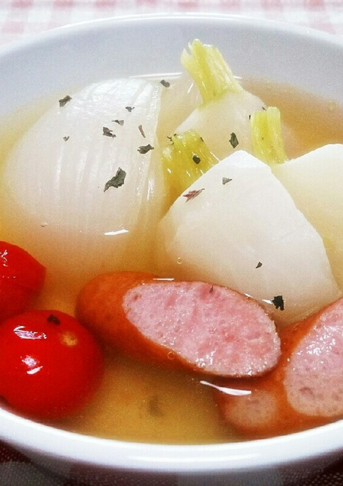 かぶとミニトマトのポトフ-レシピのメイン写真