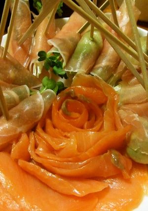 生ハムで巻いて美味しい…簡単おつまみ♪-レシピのメイン写真
