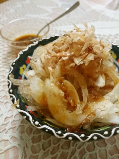 ♪新玉ねぎの梅ダレ♪-レシピのメイン写真
