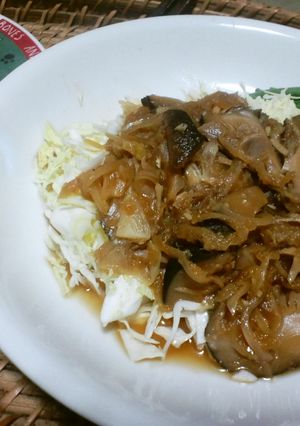 だしを取った後の椎茸救済！椎茸の生姜焼き-レシピのメイン写真