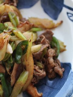牛肉とセロリのカレーソース炒め-レシピのメイン写真