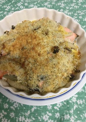 簡単☆さけとじゃがいものパン粉焼き-レシピのメイン写真