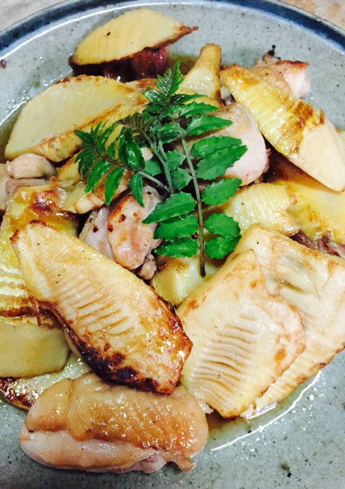 鶏肉と筍の照り焼き-レシピのメイン写真