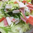 簡単テキトー☆レタス水菜キャベツのサラダ