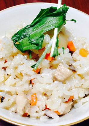 野菜嫌いシリーズ④筍まぜご飯-レシピのメイン写真