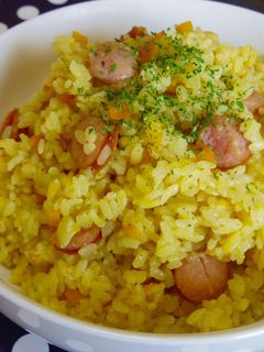 炊飯器で簡単♡カレーピラフ-レシピのメイン写真