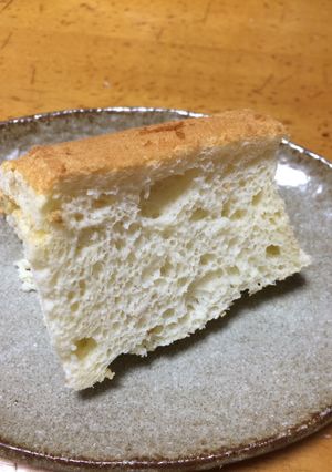 アーモンドシフォンケーキ-レシピのメイン写真